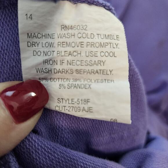 Links Womens 2pc Capri Set Green White Pull On Stretch Pockets Soft Knit Sz S - Picture 15 of 16